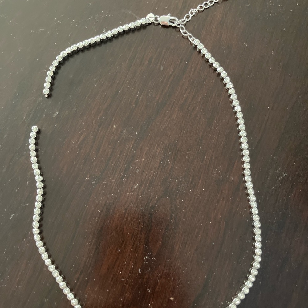 Melissa Lovy Golda Necklace in Rhodium